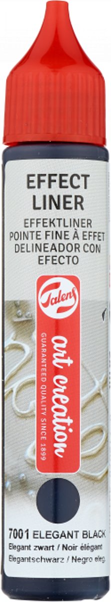 Talens Effect Liner/Dot Stift Elegant Black 28ml | 7001